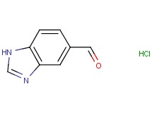 1H-benzimidazole-5-carbaldehyde hydrochloride 1H-benzimidazole-5-carbaldehyde hydrochloride
