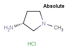 (3R)-1-methyl-3-pyrrolidinamine hydrochloride