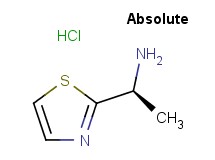 [(1S)-1-(1,3-thiazol-2-yl)ethyl]amine hydrochloride