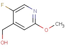(5-fluoro-2-methoxy-4-pyridinyl)methanol (5-fluoro-2-methoxy-4-pyridinyl)methanol