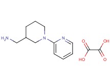 {[1-(2-pyridinyl)-3-piperidinyl]methyl}amine oxalate