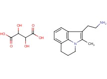 [2-(2-methyl-5,6-dihydro-4H-pyrrolo[3,2,1-ij]quinolin-1-yl)ethyl]amine 2,3-dihydroxysuccinate (salt)