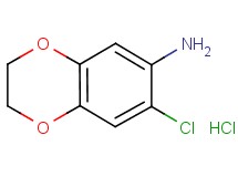 (7-chloro-2,3-dihydro-1,4-benzodioxin-6-yl)amine hydrochloride (7-chloro-2,3-dihydro-1,4-benzodioxin-6-yl)amine hydrochloride