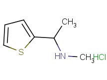 N-methyl-1-(2-thienyl)ethanamine hydrochloride N-methyl-1-(2-thienyl)ethanamine hydrochloride