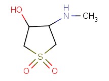 4-(methylamino)tetrahydrothiophene-3-ol 1,1-dioxide