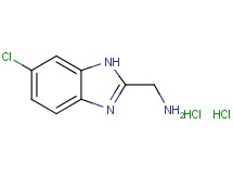 [(6-chloro-1H-benzimidazol-2-yl)methyl]amine dihydrochloride