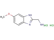 [(6-methoxy-1H-benzimidazol-2-yl)methyl]amine dihydrochloride