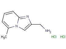 [(5-methylimidazo[1,2-a]pyridin-2-yl)methyl]amine dihydrochloride
