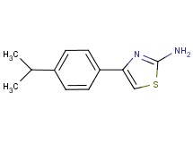 4-(4-isopropylphenyl)-1,3-thiazol-2-amine 4-(4-isopropylphenyl)-1,3-thiazol-2-amine