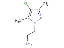 2-(4-chloro-3,5-dimethyl-1H-pyrazol-1-yl)ethanamine 2-(4-chloro-3,5-dimethyl-1H-pyrazol-1-yl)ethanamine