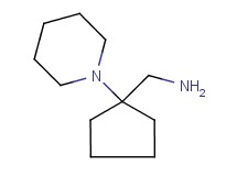 1-(1-piperidin-1-ylcyclopentyl)methanamine 1-(1-piperidin-1-ylcyclopentyl)methanamine