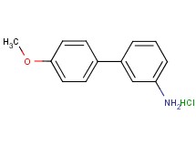 (4'-methoxy-3-biphenylyl)amine hydrochloride (4'-methoxy-3-biphenylyl)amine hydrochloride