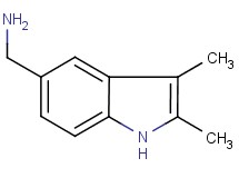 1-(2,3-dimethyl-1H-indol-5-yl)methanamine 1-(2,3-dimethyl-1H-indol-5-yl)methanamine