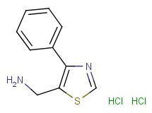 [(4-phenyl-1,3-thiazol-5-yl)methyl]amine dihydrochloride
