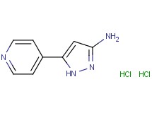 5-(4-pyridinyl)-1H-pyrazol-3-amine dihydrochloride 5-(4-pyridinyl)-1H-pyrazol-3-amine dihydrochloride