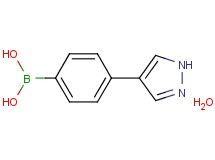 [4-(1H-pyrazol-4-yl)phenyl]boronic acid hydrate