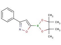 3-phenyl-5-(4,4,5,5-tetramethyl-1,3,2-dioxaborolan-2-yl)isoxazole 3-phenyl-5-(4,4,5,5-tetramethyl-1,3,2-dioxaborolan-2-yl)isoxazole