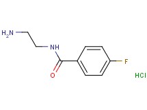 N-(2-aminoethyl)-4-fluorobenzamide hydrochloride N-(2-aminoethyl)-4-fluorobenzamide hydrochloride