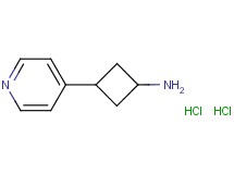 [3-(4-pyridinyl)cyclobutyl]amine dihydrochloride