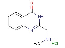 2-[(methylamino)methyl]-4(3H)-quinazolinone hydrochloride
