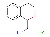 (3,4-dihydro-1H-isochromen-1-ylmethyl)amine hydrochloride (3,4-dihydro-1H-isochromen-1-ylmethyl)amine hydrochloride