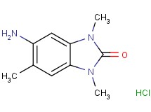 5-amino-1,3,6-trimethyl-1,3-dihydro-2H-benzimidazol-2-one hydrochloride 5-amino-1,3,6-trimethyl-1,3-dihydro-2H-benzimidazol-2-one hydrochloride
