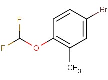 4-bromo-1-(difluoromethoxy)-2-methylbenzene 4-bromo-1-(difluoromethoxy)-2-methylbenzene