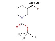 tert-butyl (3R)-3-(bromomethyl)-1-piperidinecarboxylate