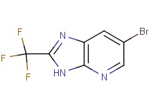 6-bromo-2-(trifluoromethyl)-3H-imidazo[4,5-b]pyridine