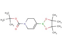tert-butyl 4-(4,4,5,5-tetramethyl-1,3,2-dioxaborolan-2-yl)-3,6-dihydro-1(2H)-pyridinecarboxylate tert-butyl 4-(4,4,5,5-tetramethyl-1,3,2-dioxaborolan-2-yl)-3,6-dihydro-1(2H)-pyridinecarboxylate