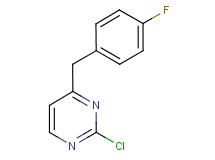 2-chloro-4-(4-fluorobenzyl)pyrimidine