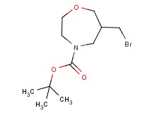 tert-butyl 6-(bromomethyl)-1,4-oxazepane-4-carboxylate
