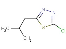 2-chloro-5-isobutyl-1,3,4-thiadiazole