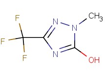1-methyl-3-(trifluoromethyl)-1H-1,2,4-triazol-5-ol
