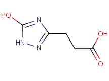 3-(5-hydroxy-1H-1,2,4-triazol-3-yl)propanoic acid 3-(5-hydroxy-1H-1,2,4-triazol-3-yl)propanoic acid