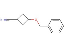 3-(benzyloxy)cyclobutanecarbonitrile