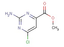 methyl 2-amino-6-chloro-4-pyrimidinecarboxylate