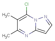 7-chloro-5,6-dimethylpyrazolo[1,5-a]pyrimidine