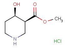 methyl cis-4-hydroxy-3-piperidinecarboxylate hydrochloride