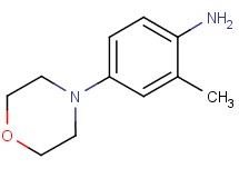 2-methyl-4-(4-morpholinyl)aniline 2-methyl-4-(4-morpholinyl)aniline