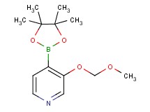 3-(methoxymethoxy)-4-(4,4,5,5-tetramethyl-1,3,2-dioxaborolan-2-yl)pyridine 3-(methoxymethoxy)-4-(4,4,5,5-tetramethyl-1,3,2-dioxaborolan-2-yl)pyridine