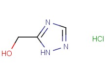 1H-1,2,4-triazol-5-ylmethanol hydrochloride 1H-1,2,4-triazol-5-ylmethanol hydrochloride