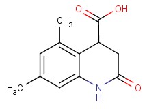 5,7-dimethyl-2-oxo-1,2,3,4-tetrahydro-4-quinolinecarboxylic acid