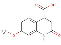 7-methoxy-2-oxo-1,2,3,4-tetrahydro-4-quinolinecarboxylic acid