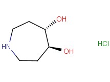 rel-(4S,5S)-4,5-azepanediol hydrochloride rel-(4S,5S)-4,5-azepanediol hydrochloride