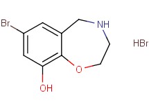7-bromo-2,3,4,5-tetrahydro-1,4-benzoxazepin-9-ol hydrobromide 7-bromo-2,3,4,5-tetrahydro-1,4-benzoxazepin-9-ol hydrobromide