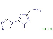 (2H-3,4'-bi-1,2,4-triazol-5-ylmethyl)amine dihydrochloride (2H-3,4'-bi-1,2,4-triazol-5-ylmethyl)amine dihydrochloride