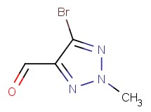 5-bromo-2-methyl-2H-1,2,3-triazole-4-carbaldehyde 5-bromo-2-methyl-2H-1,2,3-triazole-4-carbaldehyde