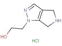 2-(5,6-dihydropyrrolo[3,4-c]pyrazol-1(4H)-yl)ethanol hydrochloride