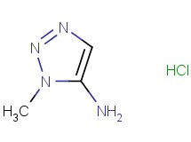 1-methyl-1H-1,2,3-triazol-5-amine hydrochloride 1-methyl-1H-1,2,3-triazol-5-amine hydrochloride